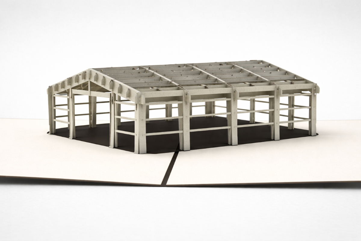 Wiebe Steel Structures dimensional system (steel frame)